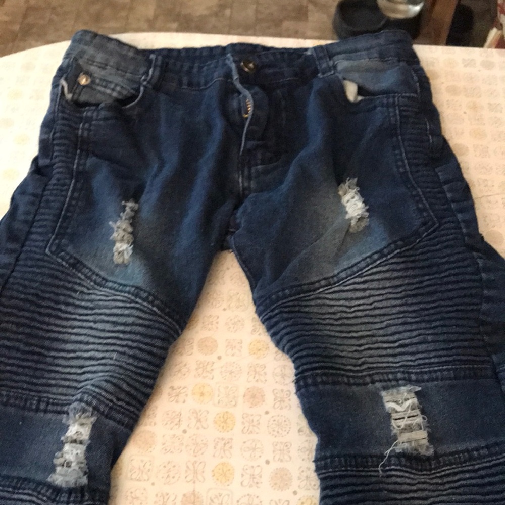 Boys size 10 skinny jeans